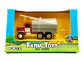 1/64 Red Cab Dairy Milk Tanker Truck