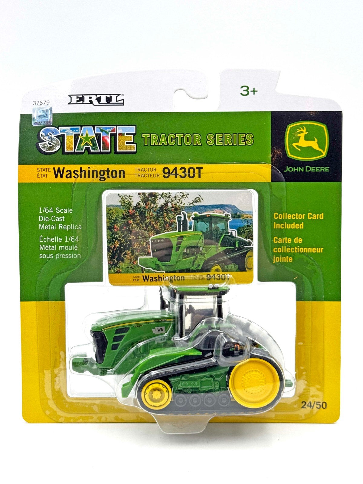 1/64 Washington John Deere 9430T State Tractor Series Edition