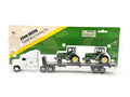 1/64 John Deere Semi Hauling Set With Two 7710 Tractors