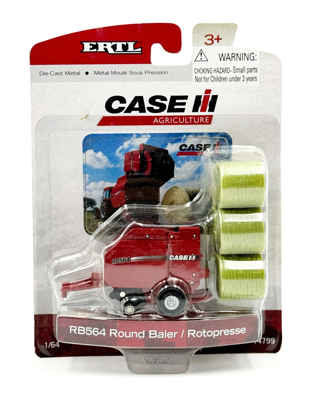 1/64 Case IH RB564 Round Baler