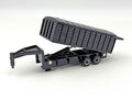 1/64 Black Gooseneck Grain Trailer Tiltbed Fifth Wheel