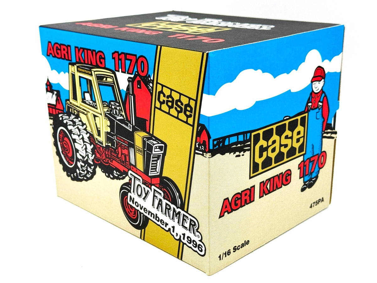 1/16 Case Agri King 1170 Demonstrator Tractor, Toy Farmer Show Edition
