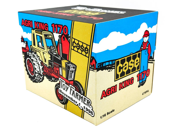 1/16 Case Agri King 1170 Demonstrator Tractor, Toy Farmer Show Edition