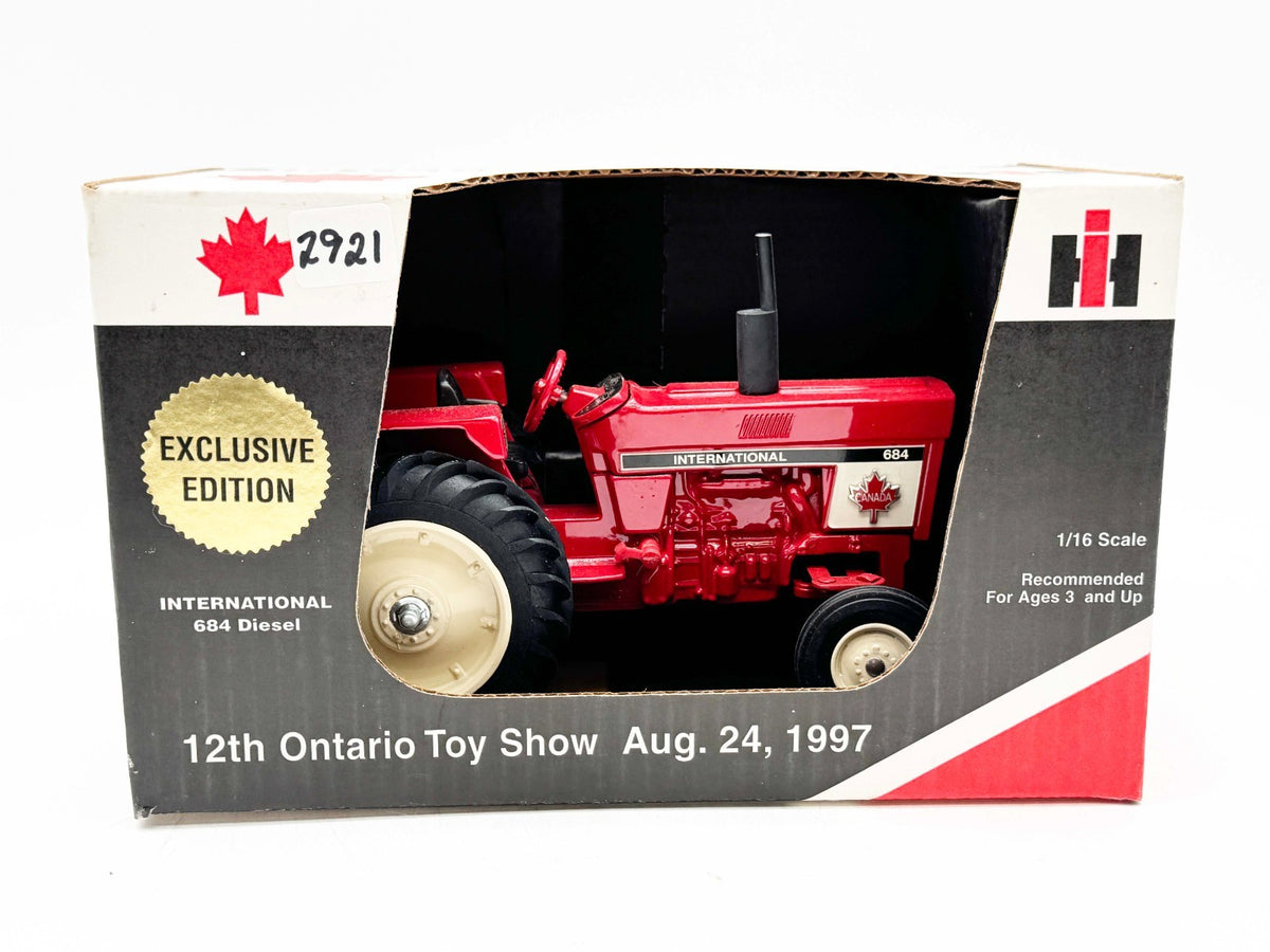 1/16 International Harvester 684 Diesel Tractor, 1997 Ontario Toy Show