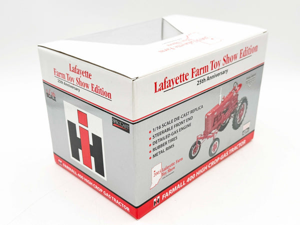 1/16 International Harvester Farmall 400 High Crop Gas Tractor