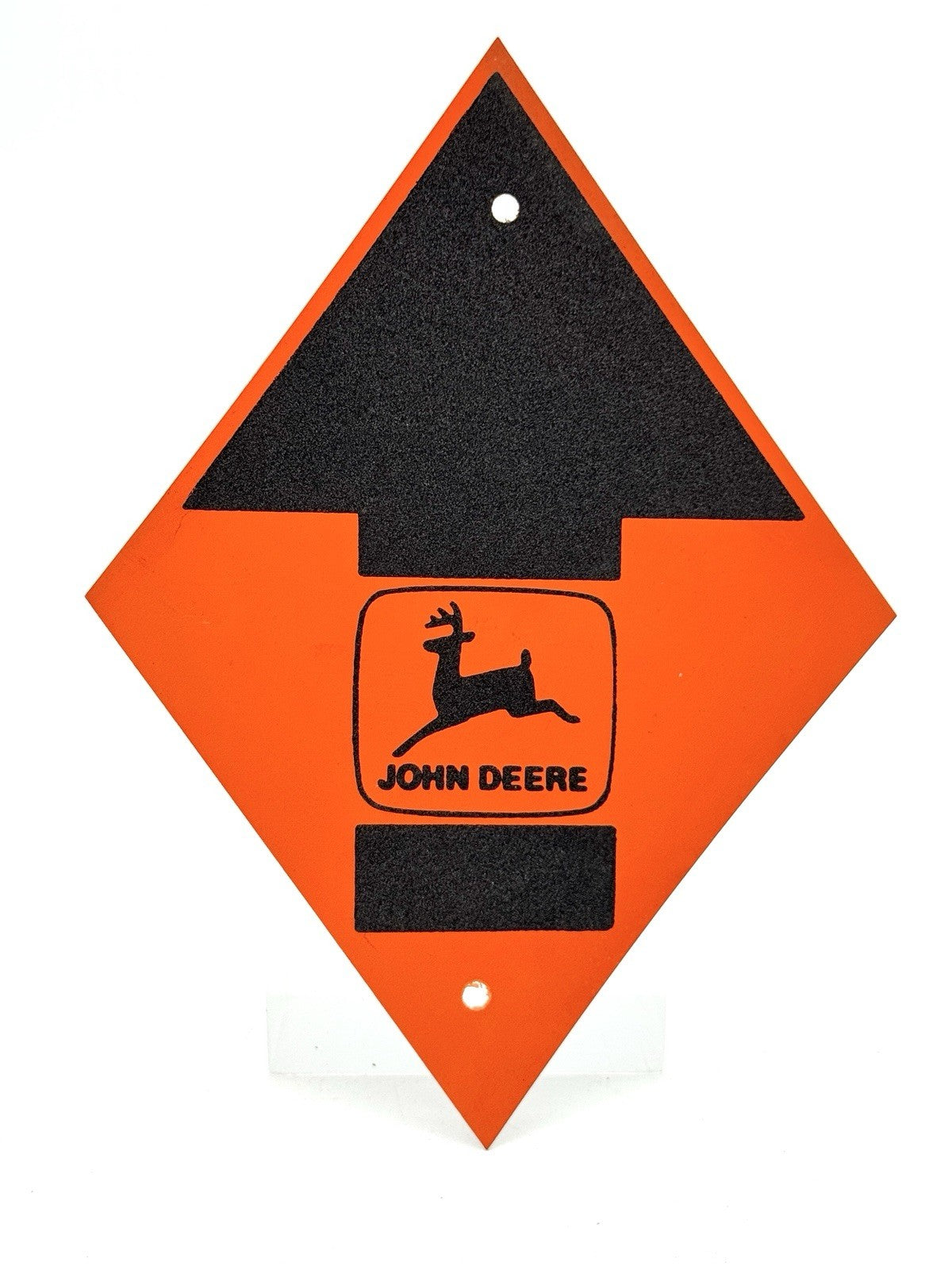 NOS John Deere Snowmobile Trail Marker Sign 2 Leg