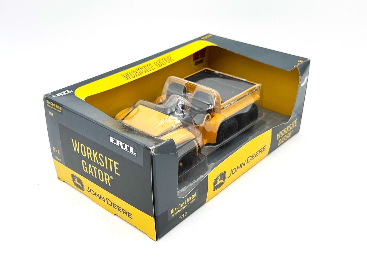1/16 John Deere Industrial Yellow Worksite 6×4 Gator