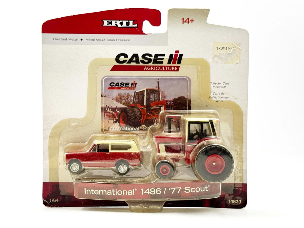 1/64 International 1486 Tractor With ’77 Scout