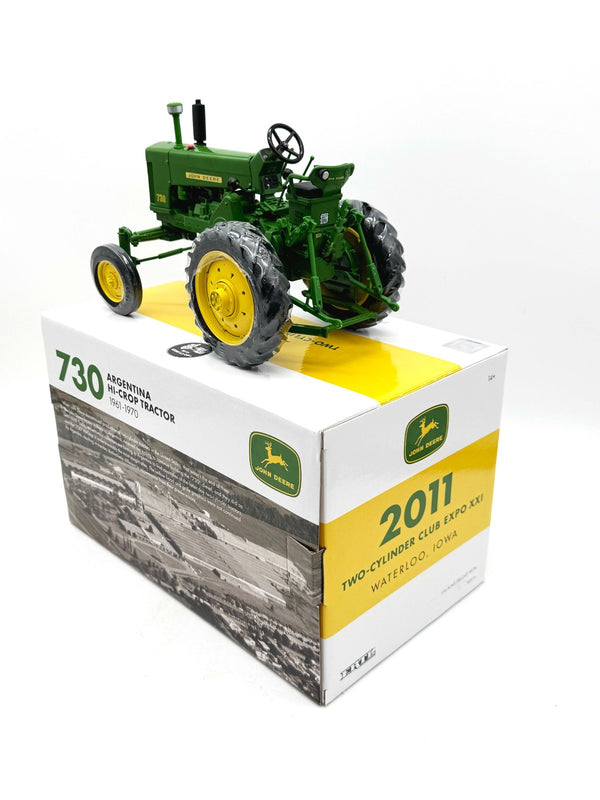 1/16 John Deere Argentina 730 Hi Crop Diesel Tractor Two Cylinder Club Expo 2011