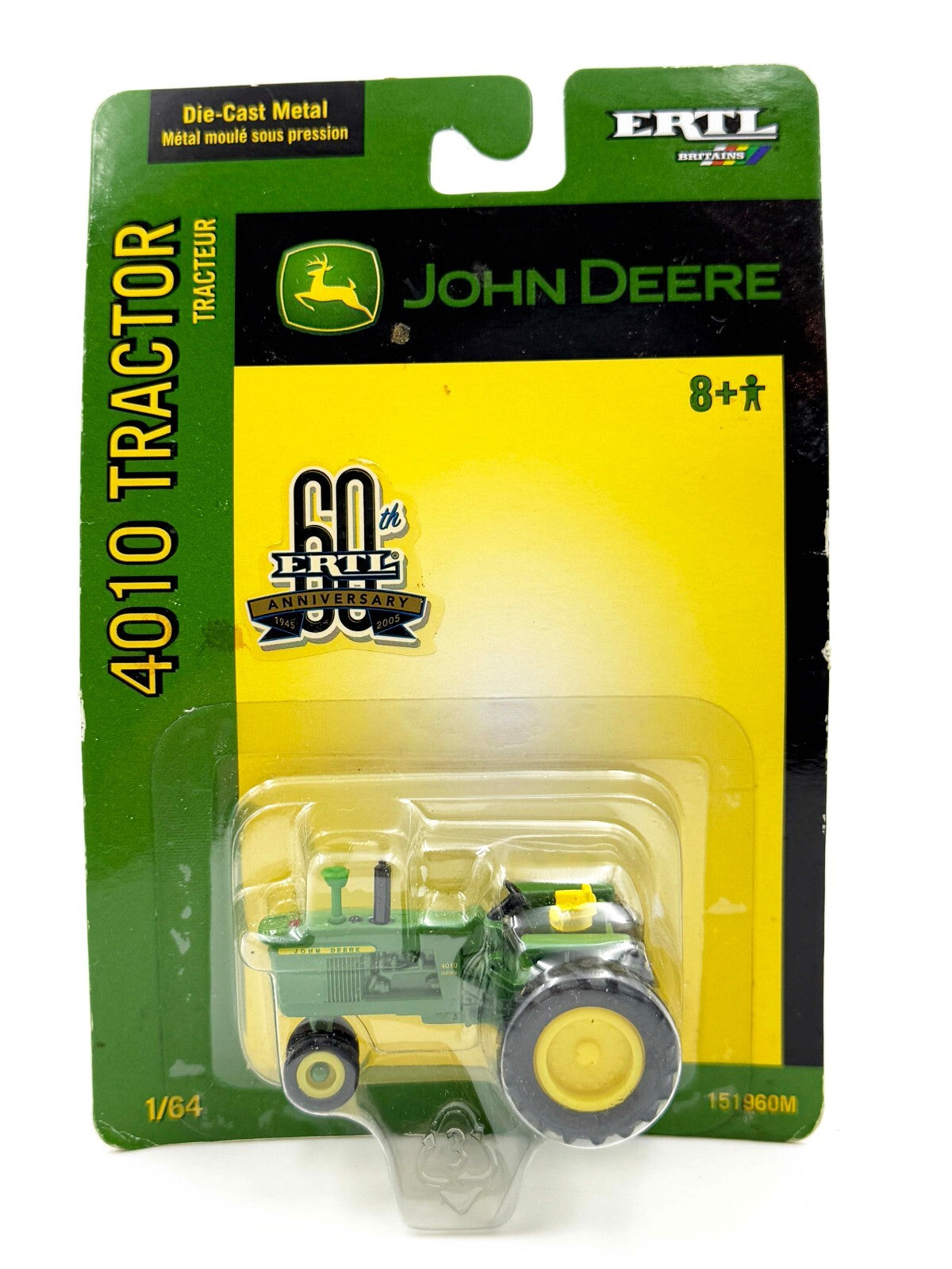 1/64 John Deere 4010 Tractor With Narrow Front