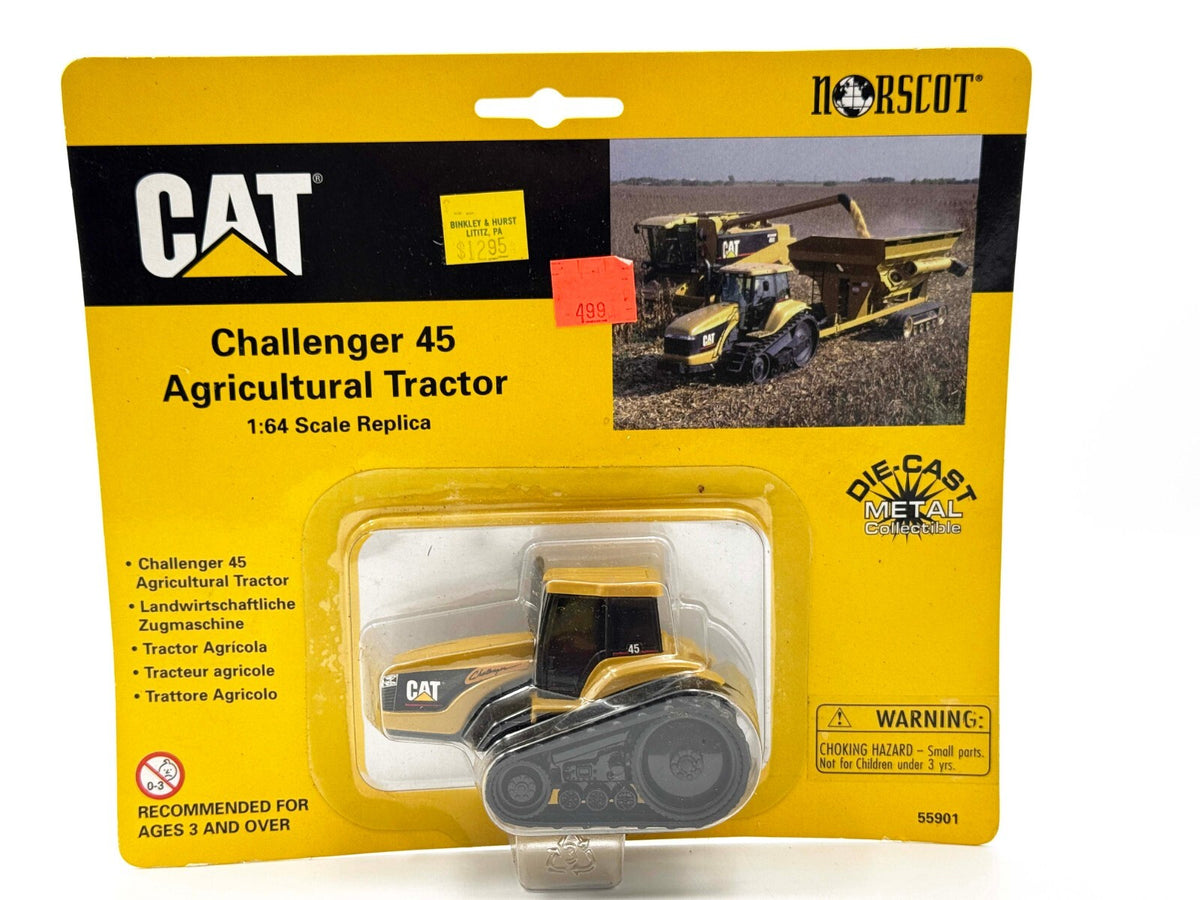 1/64 Caterpillar Challenger 45 Tractor With Tracks On Norscott Card