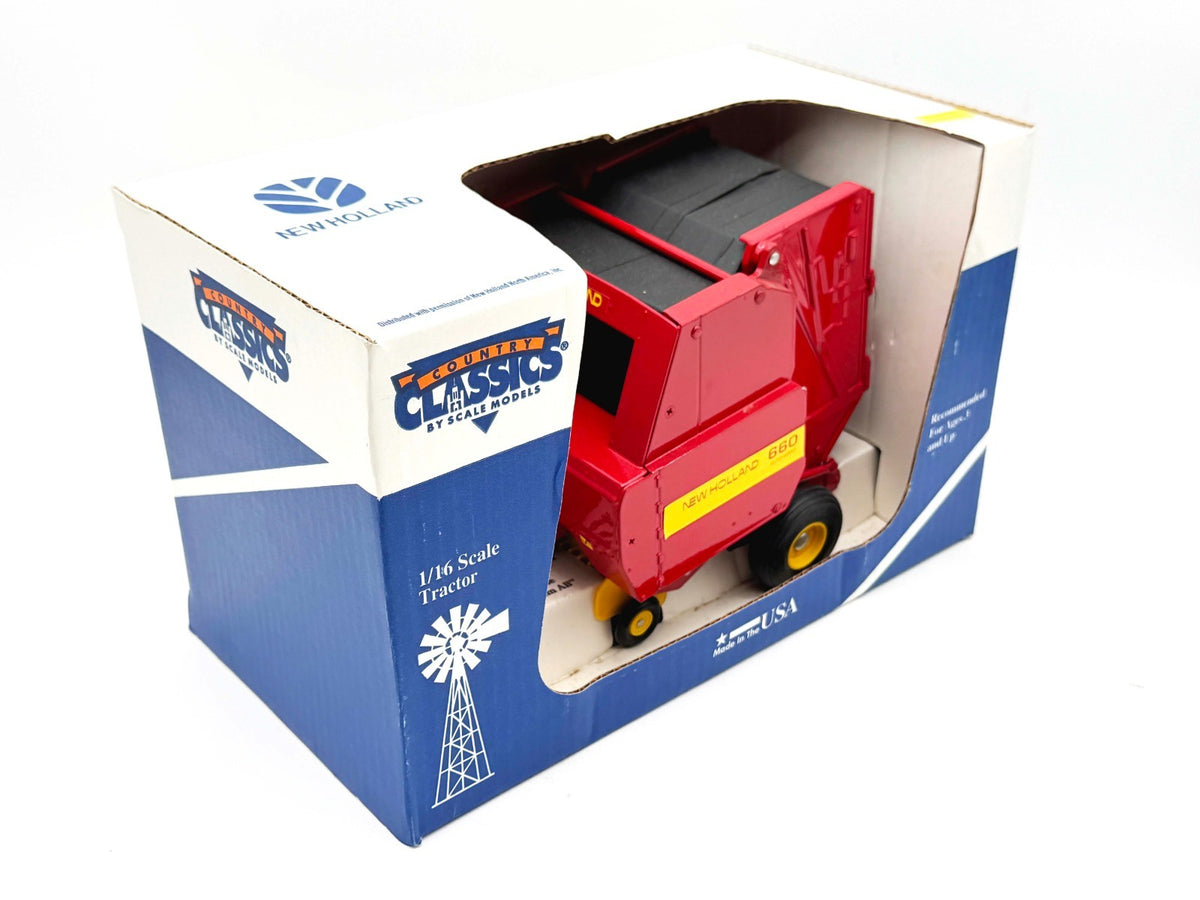 1/16 New Holland 660 Autowrap Round Baler