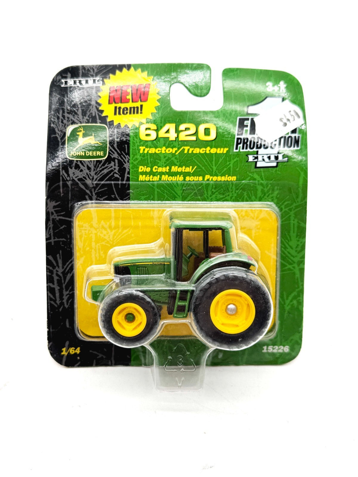 1/64 John Deere 6420 Tractor Fwa