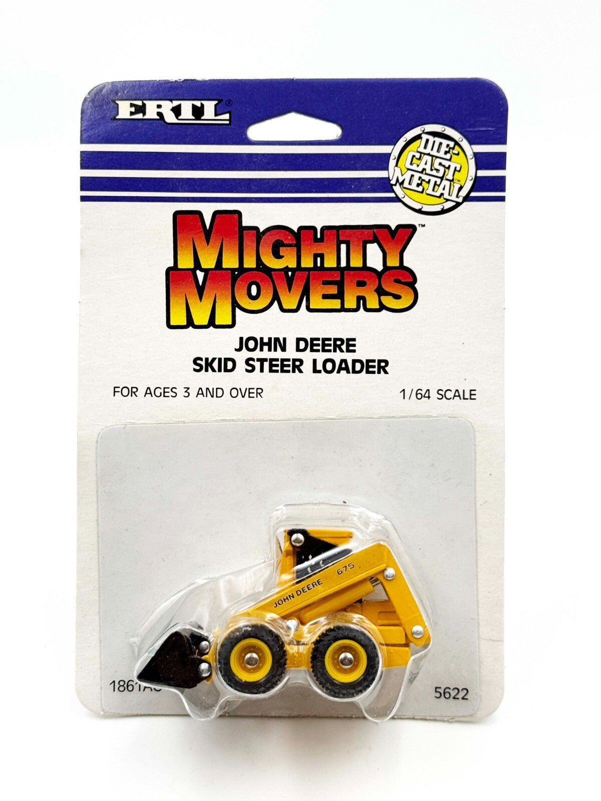 1/64 MIGHTY MOVERS JOHN DEERE 675 SKID STEER LOADER