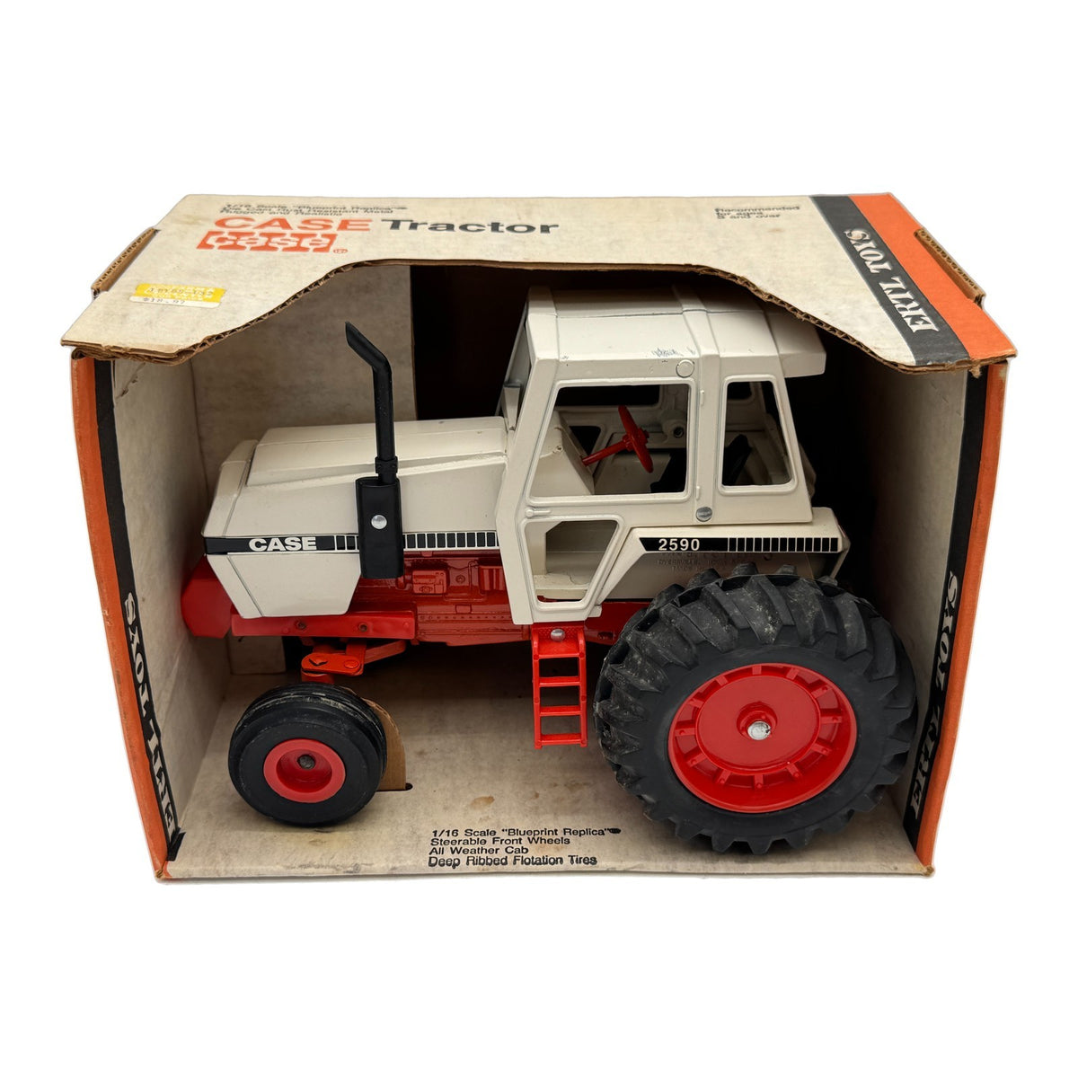 1/16 Case 2590 Black Muffler in Box