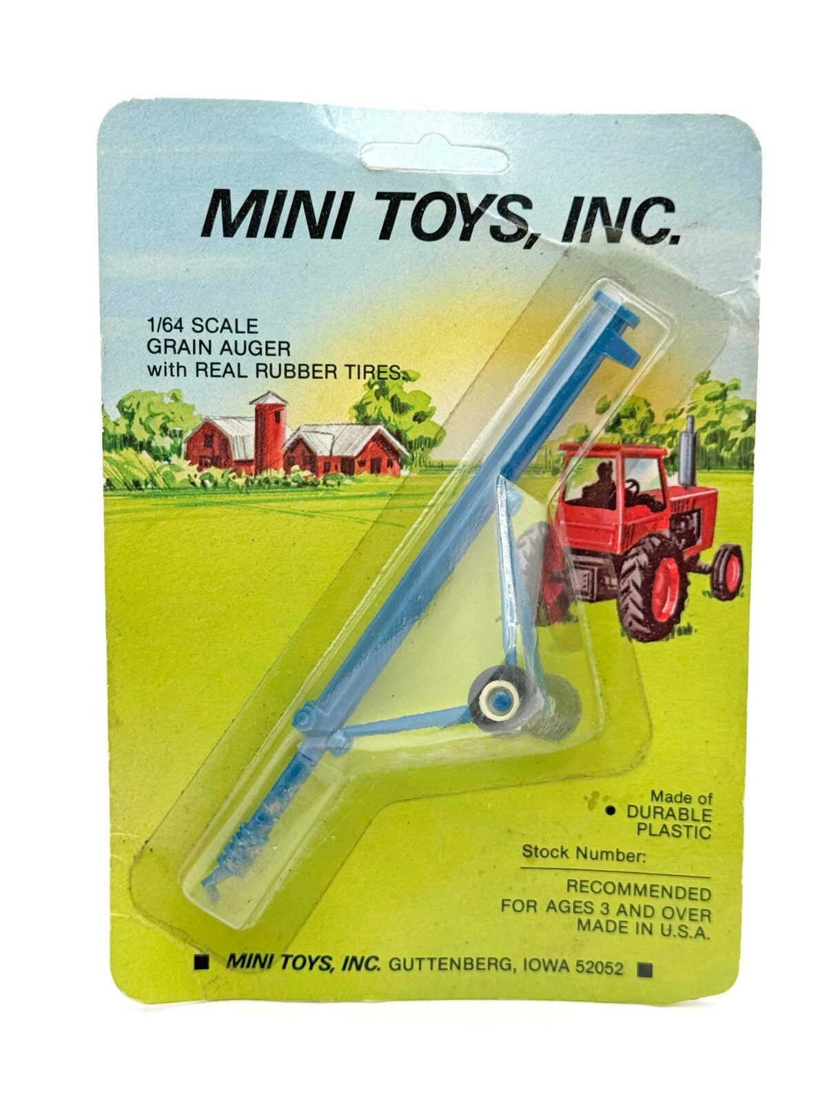 1/64 Grain Auger Blue Ford