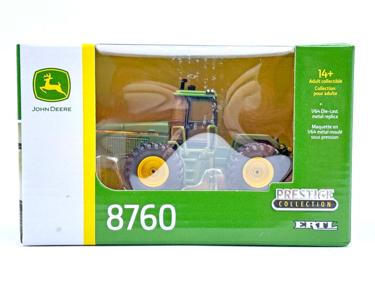 1/64 John Deere 8760 4wd Tractor With Duals, Dusty Chaser Chase Unit