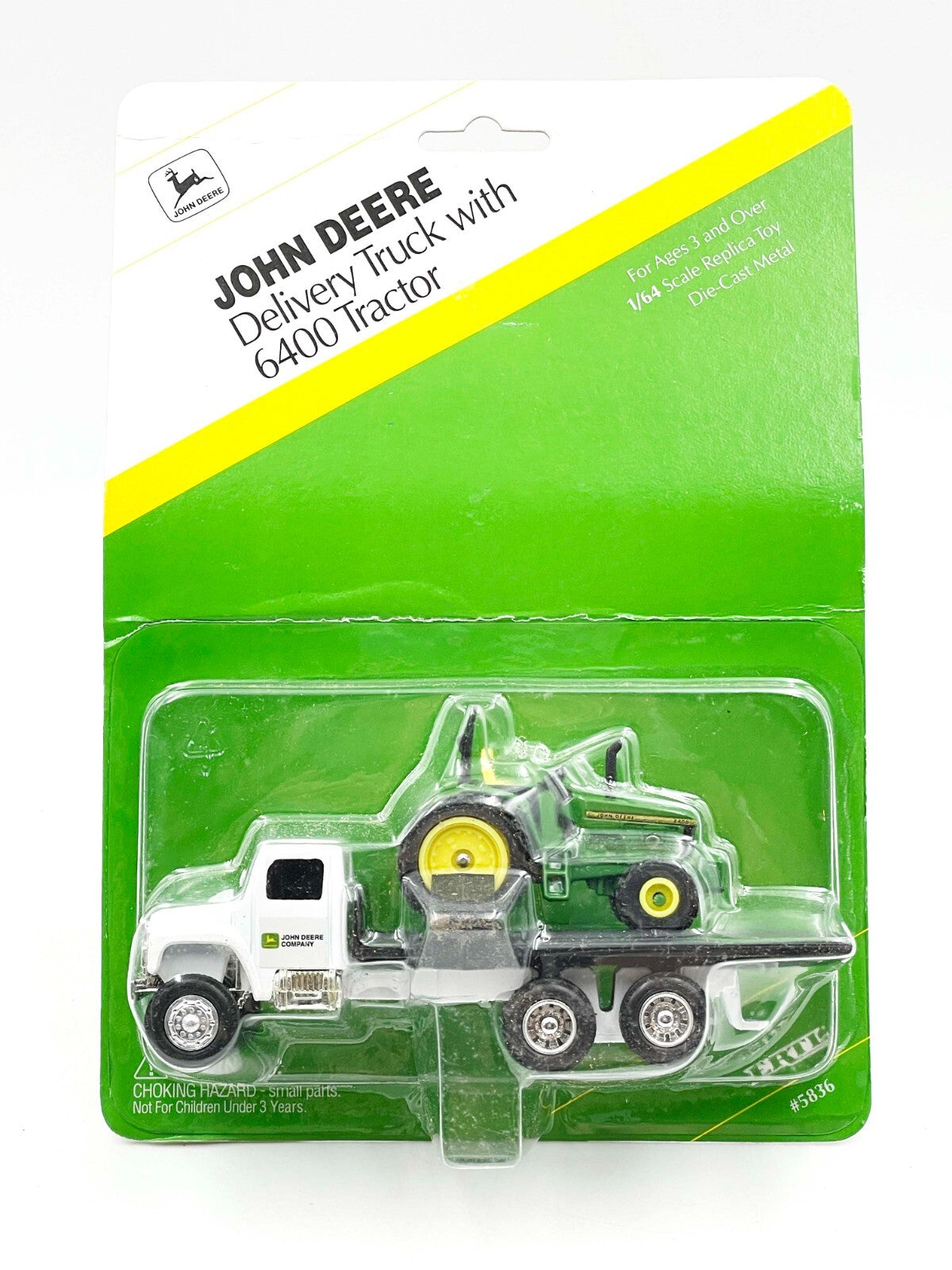 1/64 John Deere Delivery Truck With 6400 Tractor