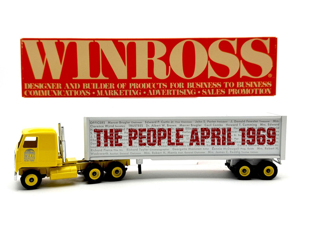 1/64 Winross Truck Semi The People April 1969 WXXI A019