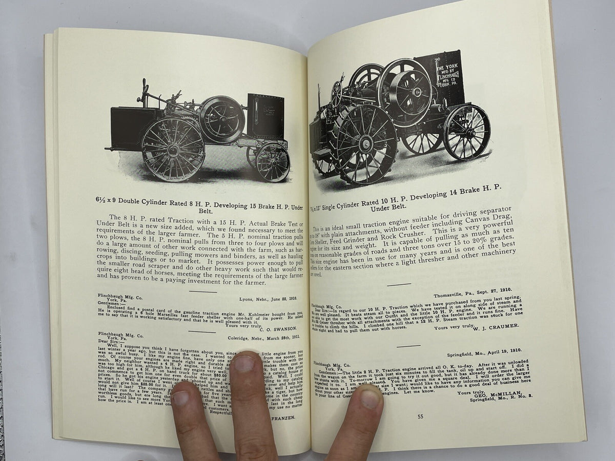 The York Gas Engine Flinchbaugh Mfg Brochure