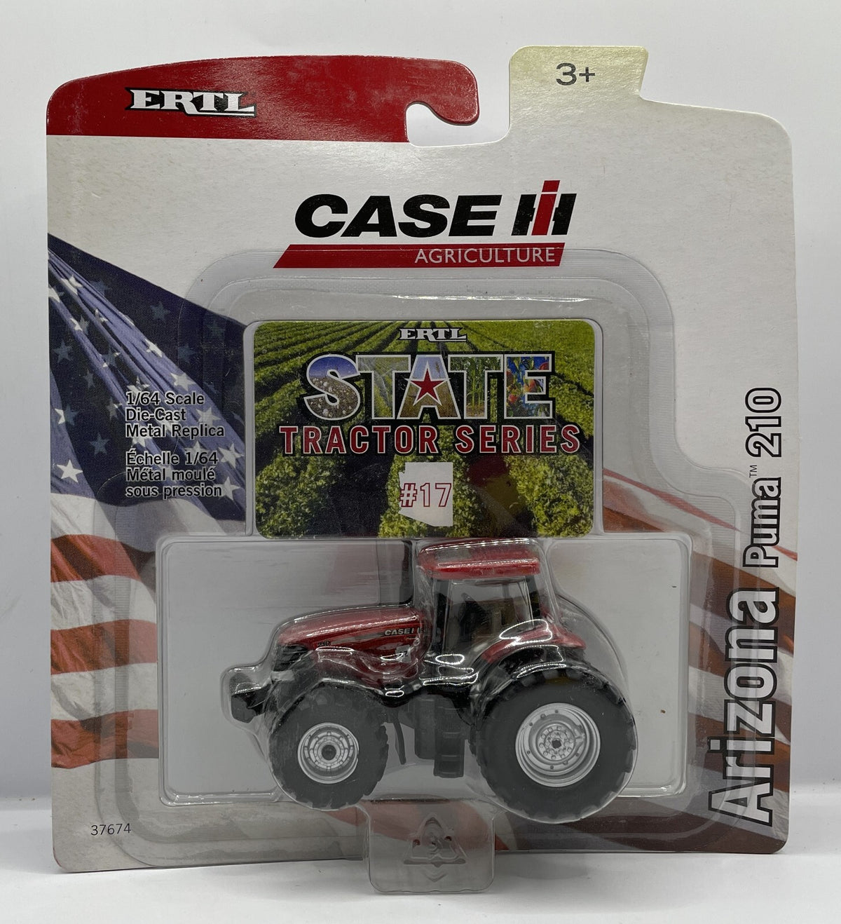 1/64 AZ State Tractor #17 Case IH Puma 210
