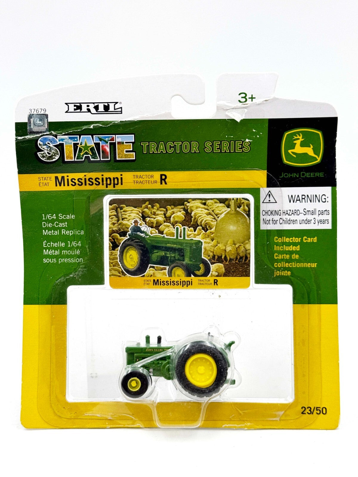 1/64 Mississippi John Deere R State Tractor Series Edition