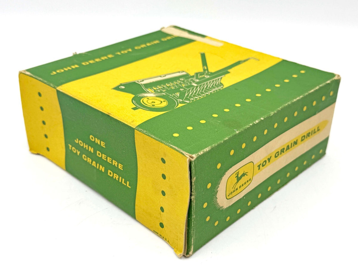 1/16 John Deere Green Lid Grain Drill in Original Box Eska