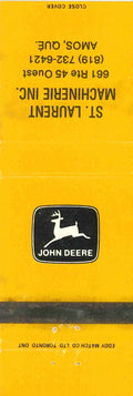 John Deere Matchbook 2 Leg Industrial St Laurent Machinerie Inc Amos Quebec