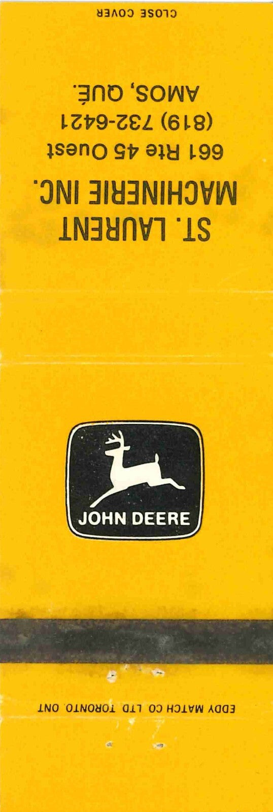 John Deere Matchbook 2 Leg Industrial St Laurent Machinerie Inc Amos Quebec