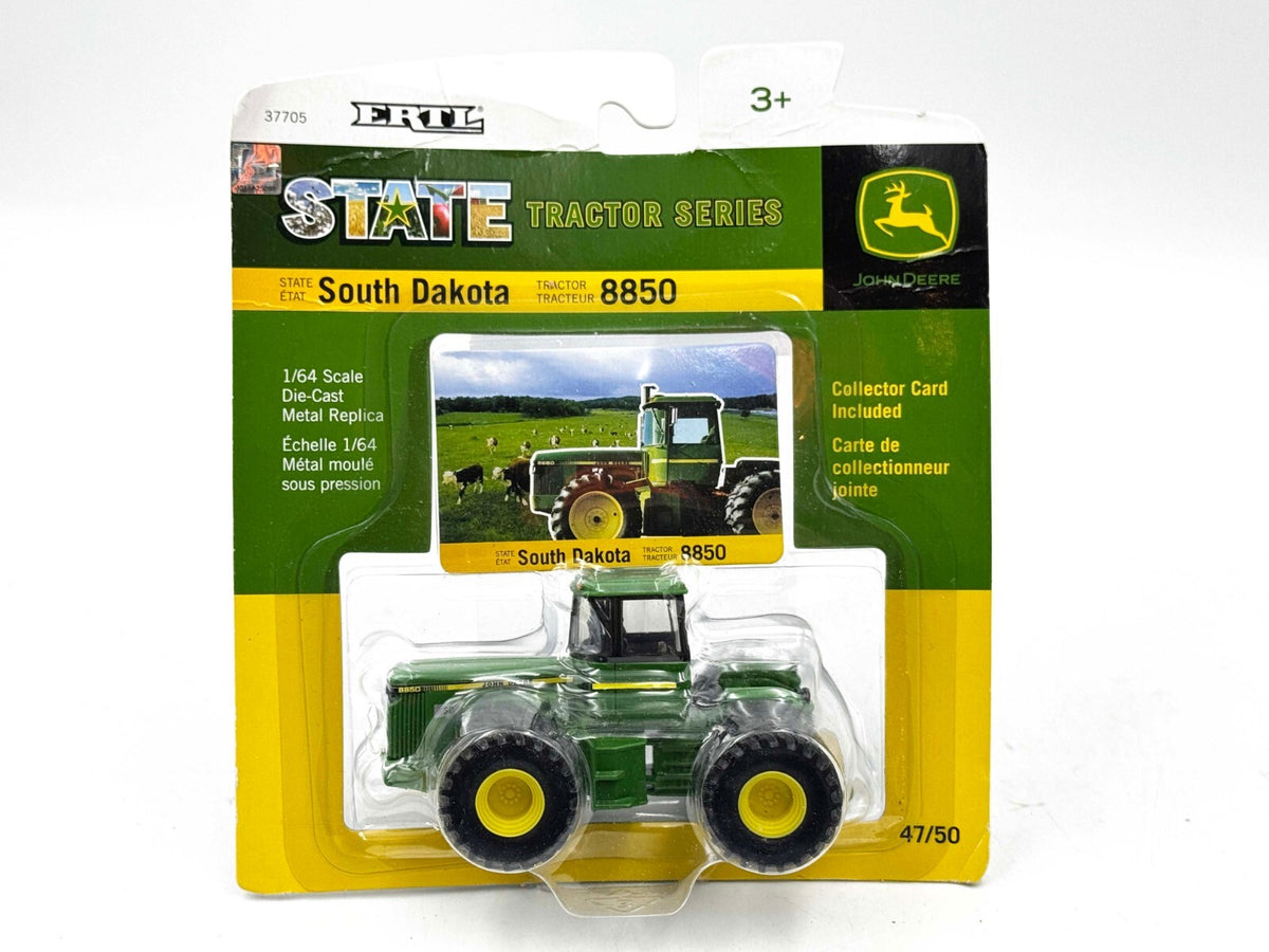 1/64 South Dakota John Deere 8850 4WD State Tractor Series Edition