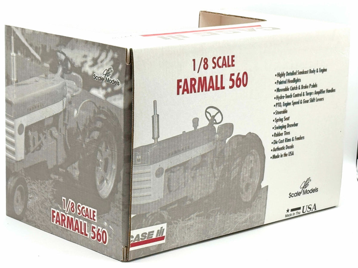 1/8 Farmall 560 Narrow Front Collector Edition Signed