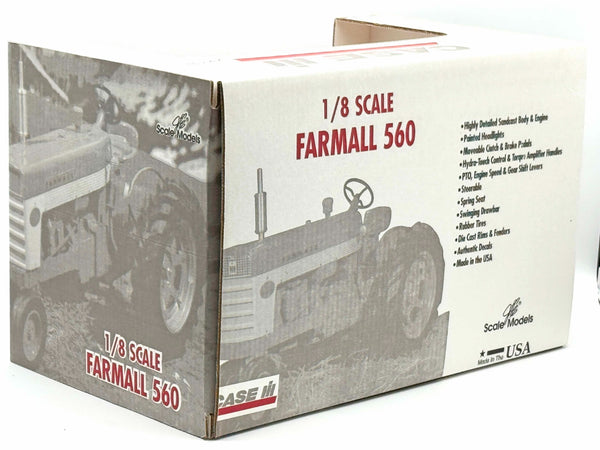 1/8 Farmall 560 Narrow Front Collector Edition Signed