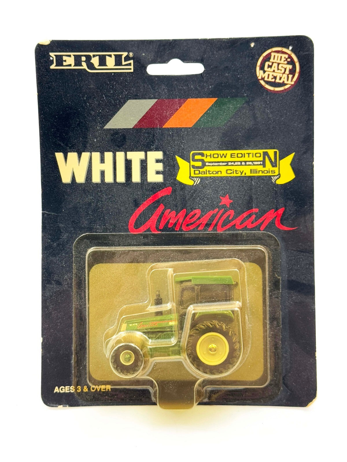 1/64 White Green American 60 Tractor, Dalton City Show Ed
