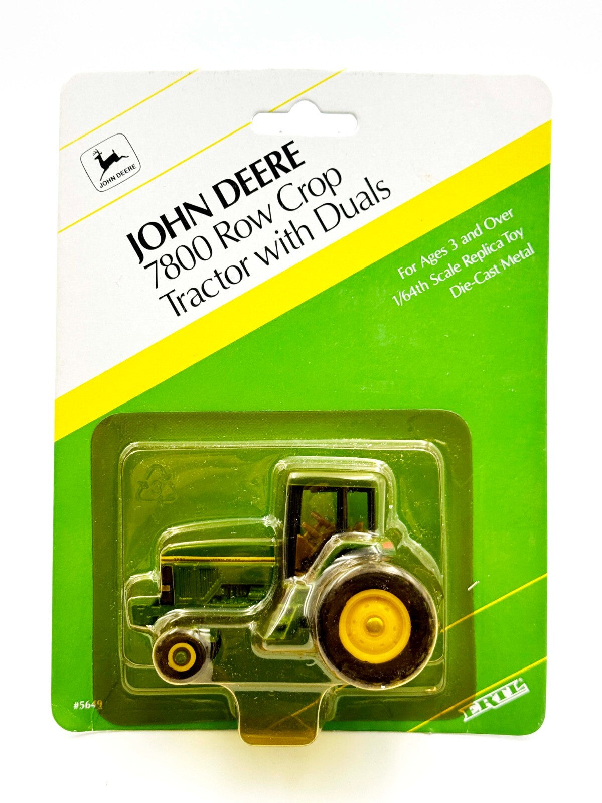 1/64 John Deere 7800 2Wd Row Crop Tractor With Duals