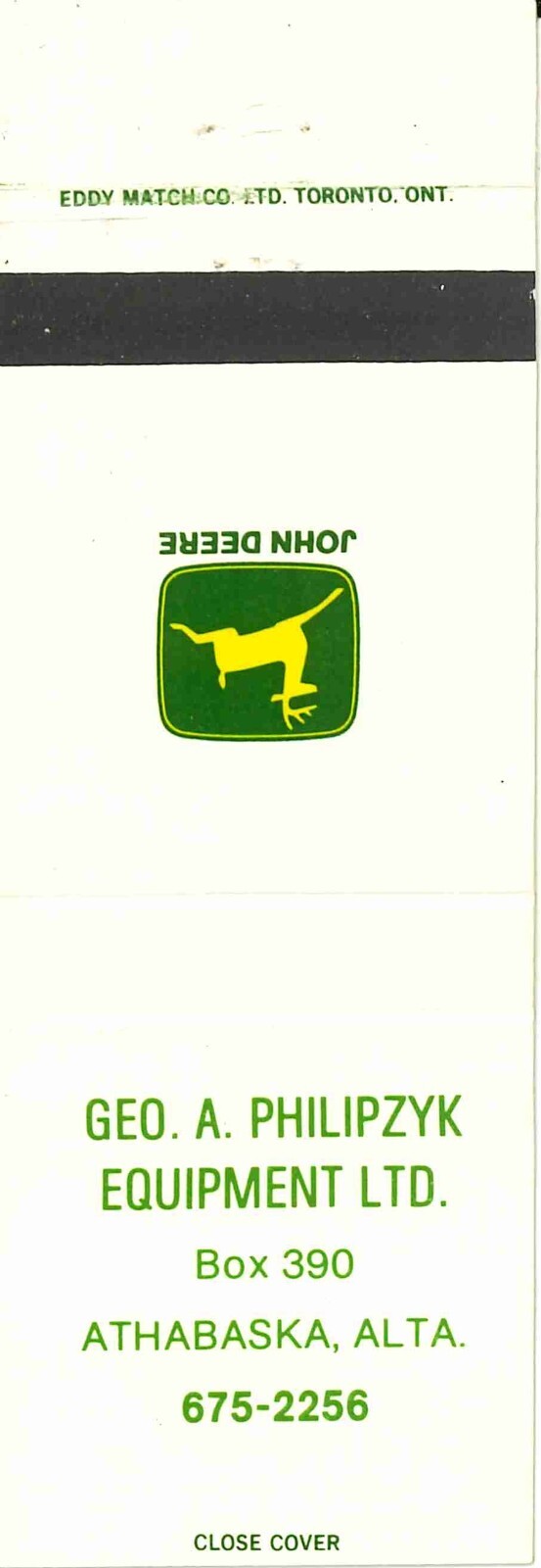 John Deere Matchbook 2 Leg Geo A Philipzyk Equipment LTD Athabaska Alberta