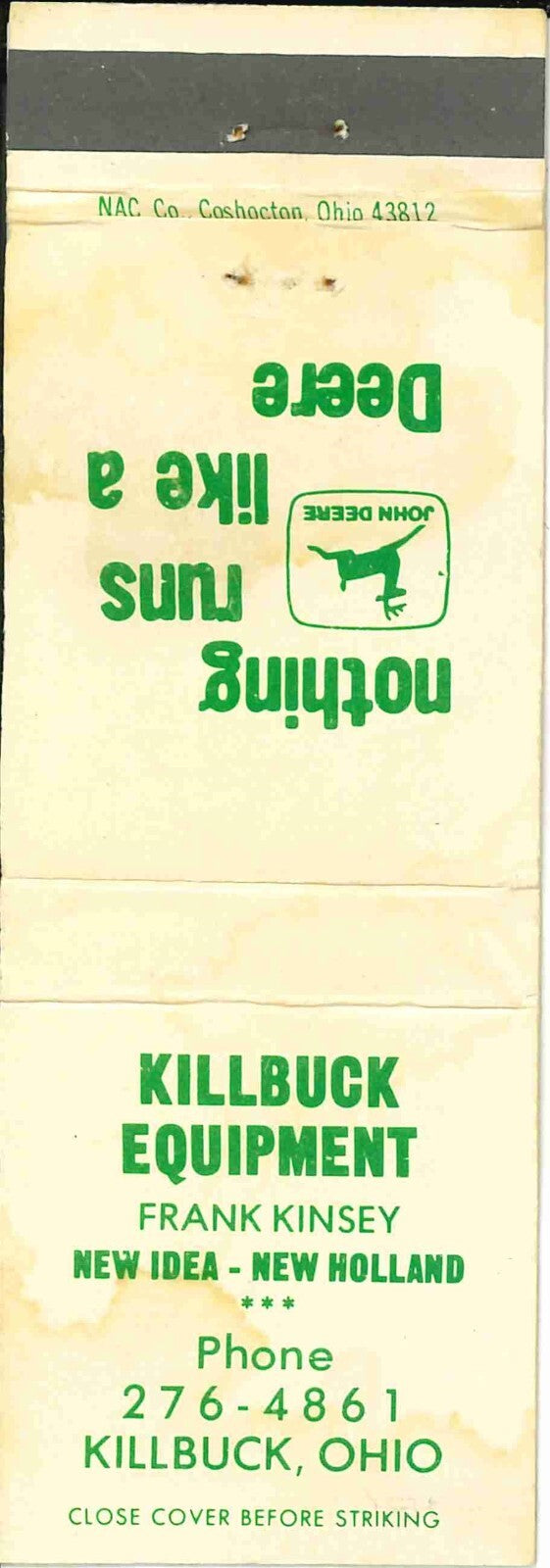 John Deere Matchbook 2 Leg Killbuck Equipment Killbuck Ohio New Idea New Holland