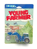 1/64 Ford TW 35 w/ Loader on Young Farmer Card