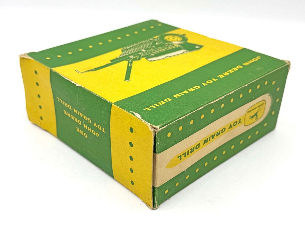 1/16 John Deere Green Lid Grain Drill in Original Box Eska