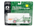 1/64 Oliver 88 Tractor With Corn Picker & Wagon