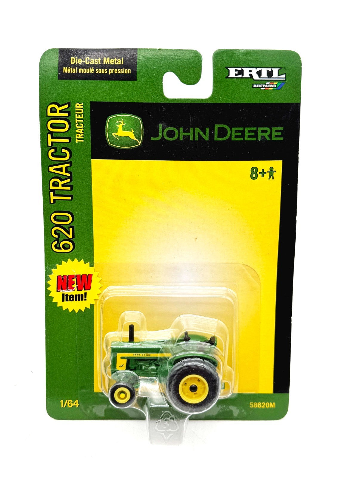 1/64 John Deere 620 Standard Wide Front Tractor