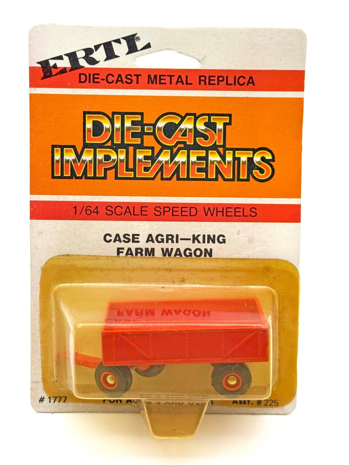 1/64 Case Agri King Barge Farm Wagon