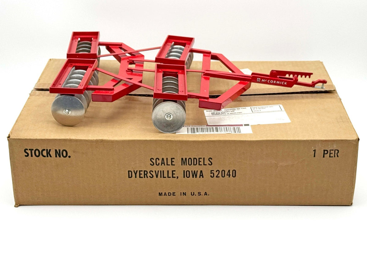 1/8 International Harvester McCormick Drag Disk / Disc Harrow