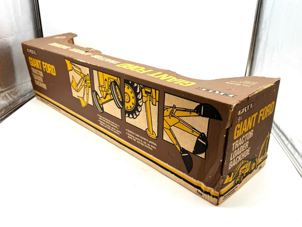 1/12 Ford 755A Backhoe in Original Box