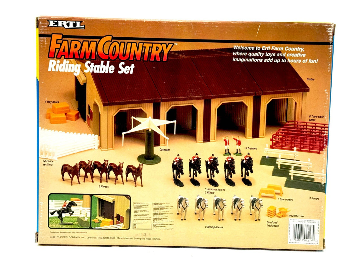1/64 Farm Country Riding Stable Set