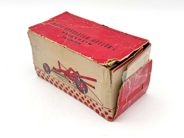 1/16 McCormick Deering 2 Bottom Plow in Original Box Eska
