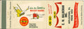 Matchbook Cover Massey Harris Tractors E W Haldeman Doylestown Pennsylvania