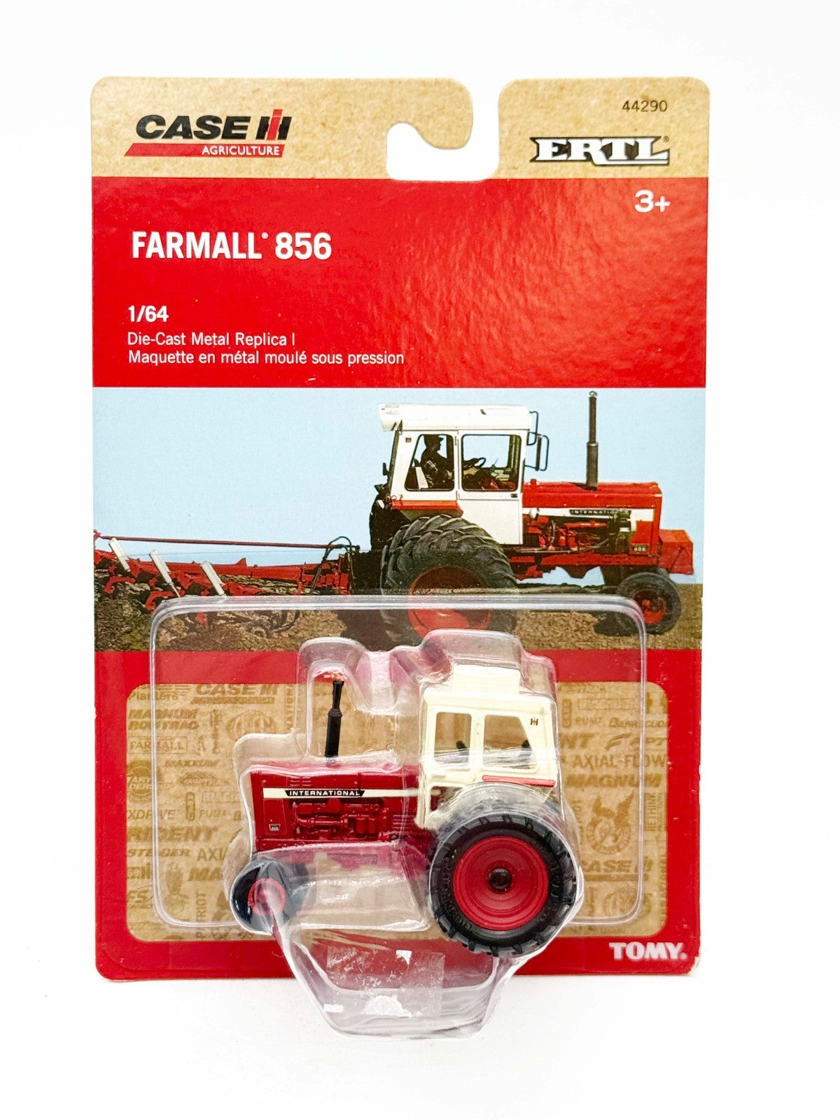 1/64 Farmall 856 w/ Ice Cream Cab, Duals, and Narrow Front