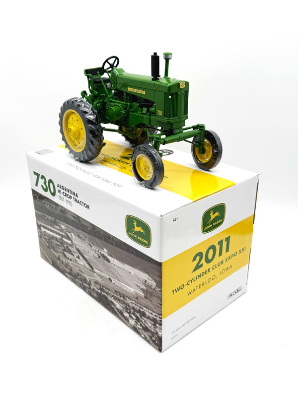 1/16 John Deere Argentina 730 Hi Crop Diesel Tractor Two Cylinder Club Expo 2011