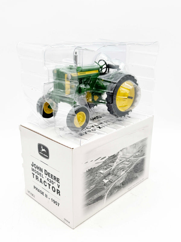 1/16 John Deere 420V Tractor, Two Cylinder Club 2003
