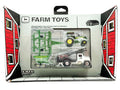 1/64 John Deere Fertilizer Set With Tractor, Ripper, Wagon, Sprayer & Barn Box